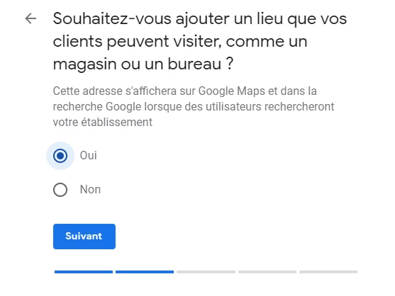 Ajouter Entreprise Google My Business